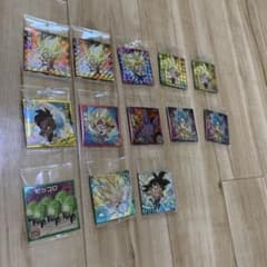 ドラゴンボール超戦士シールウエハース超 超絶感謝の十周年セット　シークレット込みのサムネイル