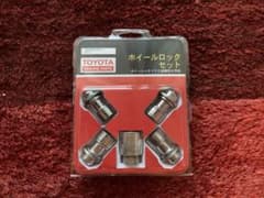 トヨタ純正 ホイールロックセット(マックガード)のサムネイル