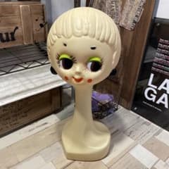 ✤ツイッギー ヘッドマネキン✤のサムネイル
