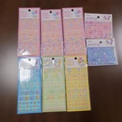 おぱんちゅうさぎ ディズニー ブロックデコシール まとめ売り9セットのサムネイル