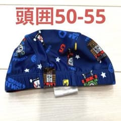 スイミングキャップ　水泳　帽子　きかんしゃ　トーマス　男の子のサムネイル