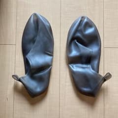 シューズカバー　防水　クリアブラックのサムネイル