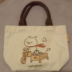ねこぺん日和 ミニトートバッグのサムネイル