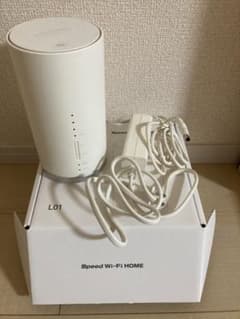 SPEED WI-FI HOME L01 HWS31SWA ホワイトのサムネイル