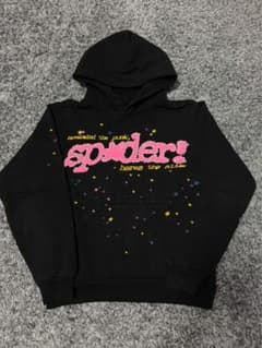 sp5der! パーカー　ブラック Sのサムネイル
