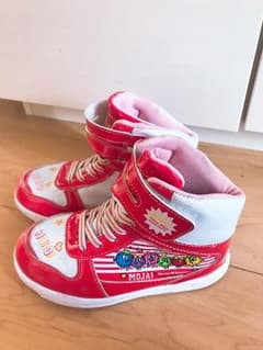 スニーカー  ブーツ 赤 美品 軽い20㎝のサムネイル