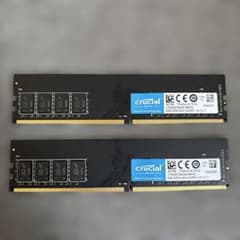 Crucial DDR4 2400MHz 8GB メモリ 2枚セット(16GB) - メルカリ