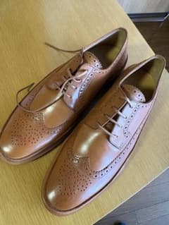箱あり　Paul Smith ポールスミス ウィングチップ ブラウンのサムネイル
