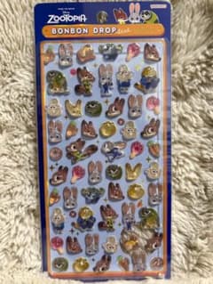 ズートピアmini ボンボンドロップシールのサムネイル