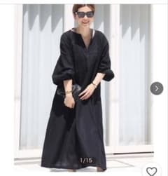 ドゥ 即完♡SARA MALLIK EMBROIDERY ドレス 黒のサムネイル