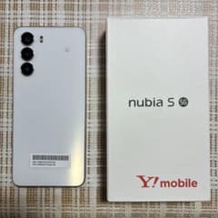 nubia S 5G A403ZT ホワイト Y!mobile 未使用 - メルカリ