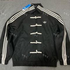 新品 adidasアディダス 中国限定 巳年 トラックジャケット ブラック L adidas アディダス 中国限定 巳年チャイナトラックジャケット ブラック