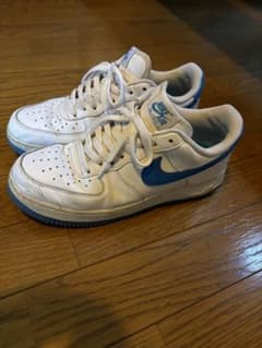 Nike Air Force 1 ホワイト/ブルー　25.5cmのサムネイル