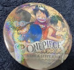 輩缶バッジ　サボ　エース　ルフィ　三兄弟のサムネイル