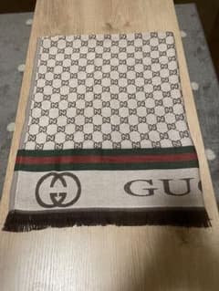 スカーフ GGウールスカーフ GUCCIストー ル マフラーGG柄のサムネイル