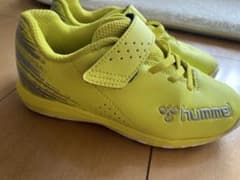 hummel イエロー シューズ ベルクロ付きのサムネイル