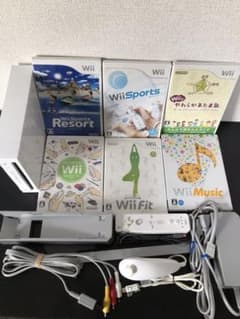 wii  遊べるセット ソフト6枚付き 送料無料のサムネイル