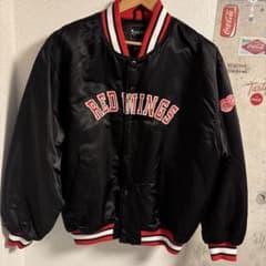 90s Detroit Red Wings ナイロンスタジャンのサムネイル