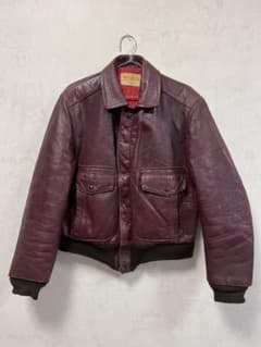 50‘s PENNEY'S A-2 革ジャン 50s Penneys A-2 フライトジャケット ペニーズ レザージャケット 44
