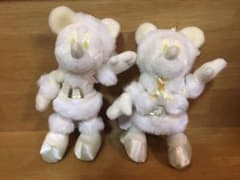 値下げしました‼︎ディズニーリゾート　クリスマス　ミッキーミニー　ぬいぐるみバッジのサムネイル