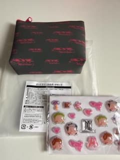 お値下げ検討⭕️ Number_i ぷっくりシール＆ポーチセットのサムネイル