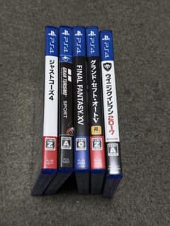 PS4ソフト 5本セットのサムネイル