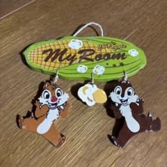Disney チップとデール 木製ドアプレートのサムネイル