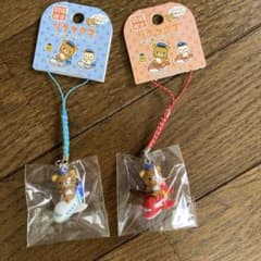 ⭐︎羽田限定 リラックマ 飛行機でだららん ストラップ 2種セット⭐︎のサムネイル