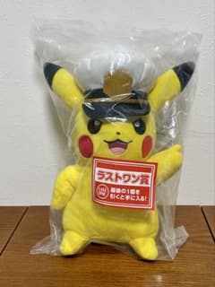 ポケモン ピカチュウ ぬいぐるみ ラストワン賞 一番くじ ポケモン ラストワン賞 キャプテンピカチュウ - メルカリ