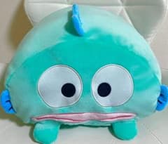 サンリオキャラクターズハンギョドン寝そべりクッション 新品タグ付き！のサムネイル