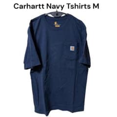 Carhartt カーハート ポケT ネイビー M (XL相当) 古着のサムネイル