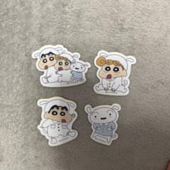 クレヨンしんちゃん ひつじ ステッカー 4枚セットのサムネイル