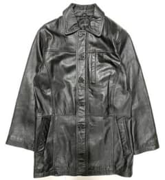 80s vintage  レザージャケット　ラム　 jacket 革ジャンのサムネイル