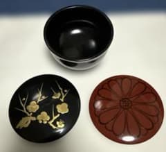 春秋棗（木製）輪島塗　替蓋一双 未使用長期保管品 春秋棗（木製）輪島塗 替蓋一双 未使用長期保管品 - メルカリ