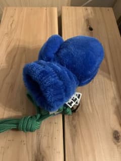 【タイムセール】toft トフト MT025 ブルー ミトン ぬいぐるみのサムネイル
