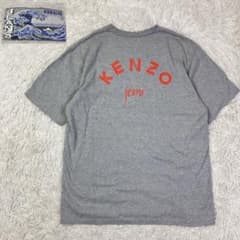 KENZO 켄조 빈티지 카츠 시카 호쿠사이 태그 백 로고 T 셔츠 XL 사이즈 상당