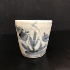 初期伊万里 花蝶図 蕎麦猪口 骨董 古伊万里 R0307ダB - メルカリ