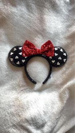 ディズニーカチューシャ　ミニー　スパンコールのサムネイル