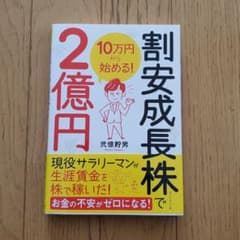 10万円から始める! 割安成長株で2億円のサムネイル