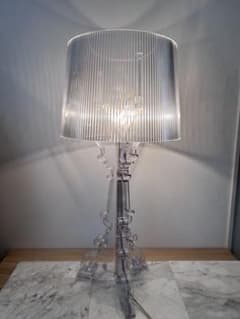 Kartell ブルジークリア テーブルランプクリアアクリル フロアスタンド Kartell ブルジークリア テーブルランプクリアアクリル フロアスタンド