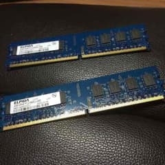 RAM 4GB(2GBx2) PC2-6400Uのサムネイル