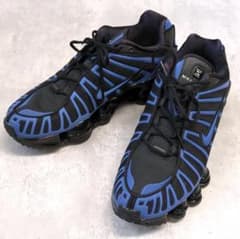 Nike ナイキ ショックス TL スニーカー ブラック/ブルー２５．５のサムネイル