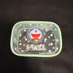 ドラえもんぷくぷくクリアミニポーチ　グリーン