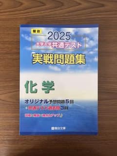 2025 大学入学共通テスト 実戦問題集 化学 駿台文庫のサムネイル