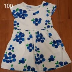ワンピース　半袖　100㎝のサムネイル