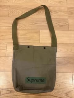 Supreme ショルダーバッグ オリーブ - メルカリ