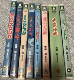 美品】ジブリ MovieNEX 8作品 特典DVD 純正ケース - メルカリ