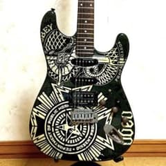 美品 Squier Stratocaster Obey Graphic - メルカリ