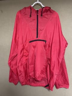 GAP ナイロンジャケット ハーフジップ レッド L 90sのサムネイル