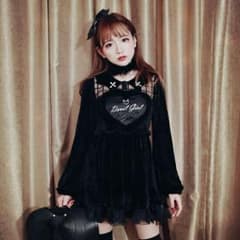 天使＆小悪魔ハートワンピースのサムネイル
